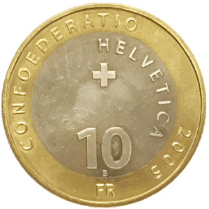 10 francs (bimétallique) Millésimes de 2004 jusqu'à présent