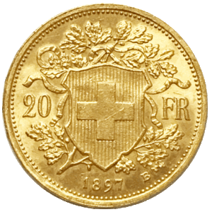 Vreneli OR 20 francs
