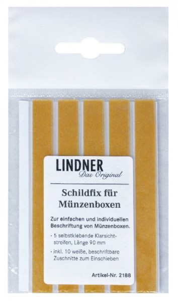 LINDNER Schildfix Nº Réf. 2188