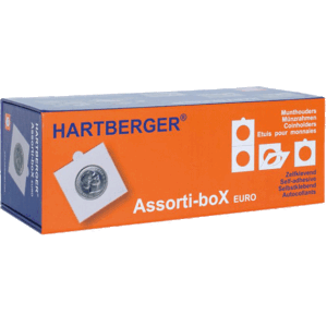 HARTBERGER Assorti-Box, étuis numismatiques autocollants