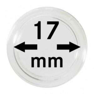 Capsules monnaies Ø intérieur 17 mm, paquet de 10