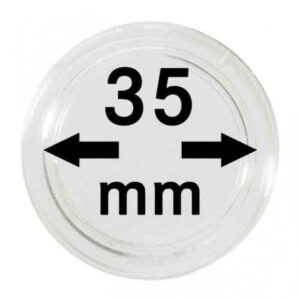 Capsules monnaies Ø intérieur 35 mm, paquet de 10