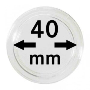 Capsules monnaies Ø intérieur 40 mm, paquet de 10