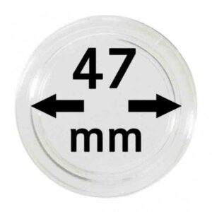 Capsules monnaies Ø intérieur 47 mm, paquet de 10
