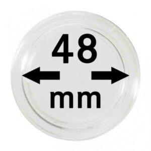 Capsules monnaies Ø intérieur 48 mm, paquet de 10