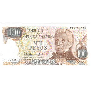 1000 Pesos ARGENTINE