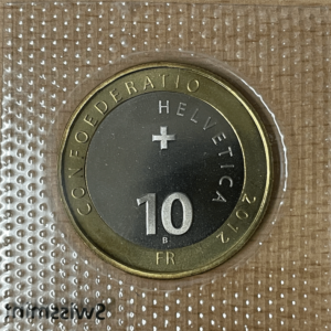 10 Francs comm. 2012 (Blister)