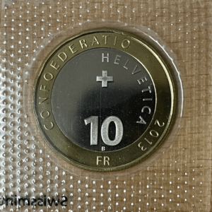 10 Francs comm. 2013 (Blister)