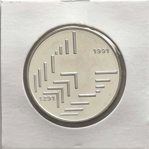 20 Francs comm. 1991 (unz) 700 ans Confédération suisse