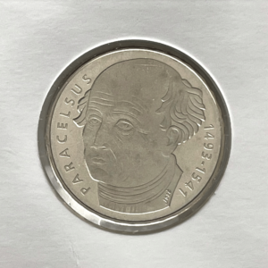 20 Francs comm. 1993 (unz) Paracelsus, 1493-1541