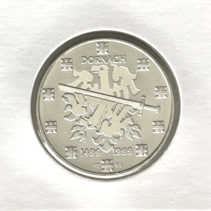20 Francs comm. 1999 (unz) 500 ans de la Bataille de Dornach