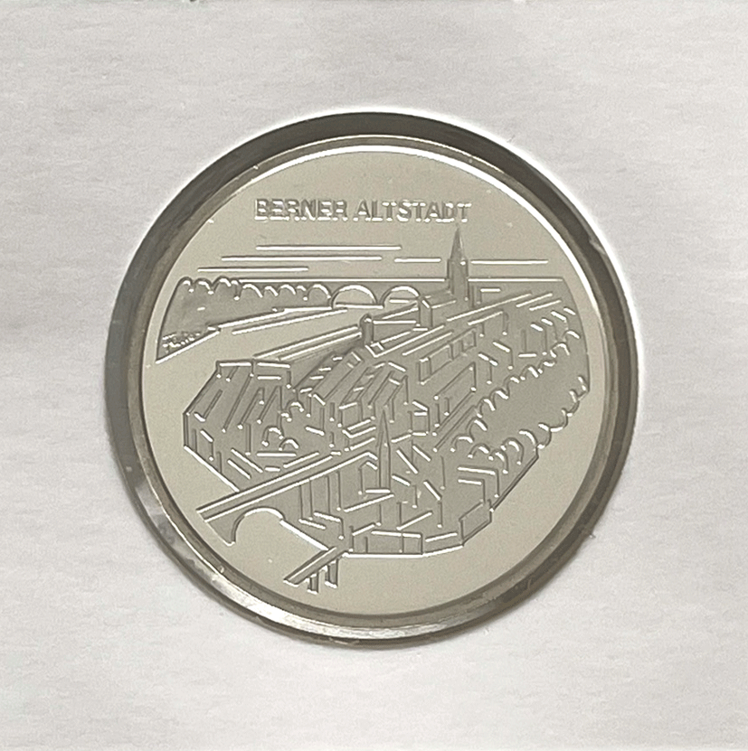 20 Francs comm. 2003 (unz) Vieille ville de Berne – Image 2
