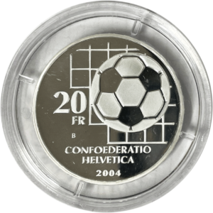 20 Francs comm. 2004 (FB)  100 ans FIFA