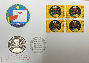150 ans la Poste 1999