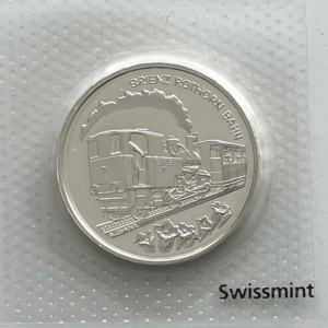 20 Francs comm. 2009 (unz) 100 ans chemins de fer Brienz-Rothorn