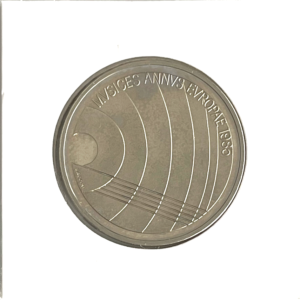 5.00 francs comm. 1985 (FDC) "Année de la musique"