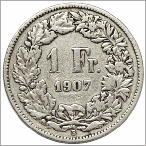 CH-1.00 Franc-1907 (s)