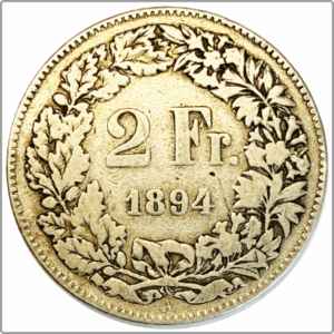 CH-2.00 Francs-1894 A (s)