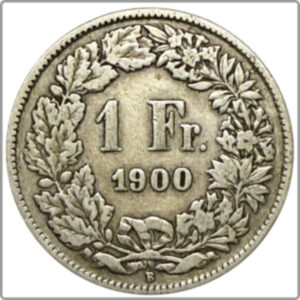 CH-1.00 Francs-1900 (s)