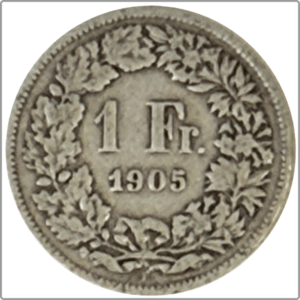 CH-1.00 Francs-1905 (s)