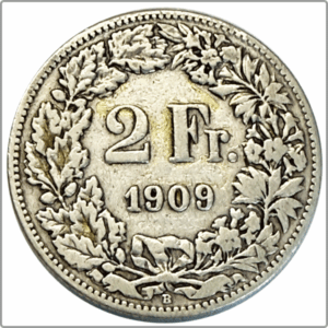 CH-2.00 Francs-1909 (s)