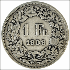 CH-1.00 Francs-1909 (s)