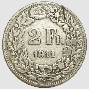CH-2.00 Francs-1911 (s)