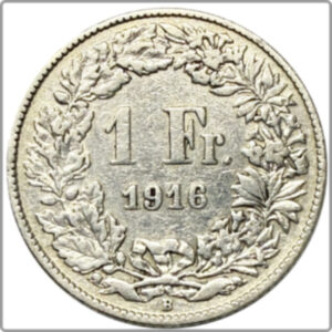 CH-1.00 Francs-1916 (s)