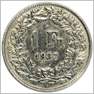 CH-1.00 Francs-1937 (s)