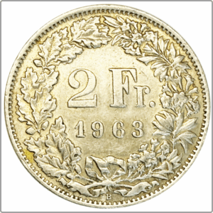 CH-2.00 Francs-1963 (s)