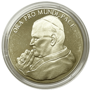 Médaille Vatican Pape Jean Paul II 1981 Visite en Suisse