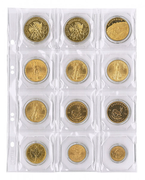 Feuilles numismatiques Multi collect Lindner – Image 2