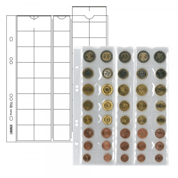 Feuilles numismatiques Multi collect Lindner – Image 6