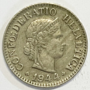 CH- 0,10 centimes, 1944, (s)