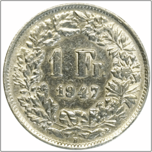 CH-1.00 Francs-1947 (ss)