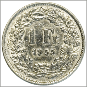 CH-1.00 Francs-1955 (ss)