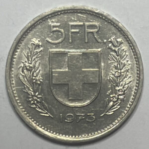 CH-5.00 Francs -1973 (s)