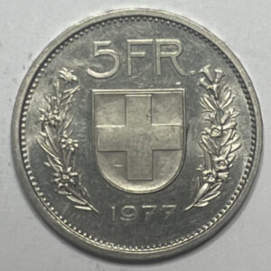 CH-5.00 Francs -1977 (s)