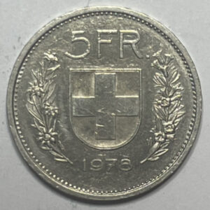 CH-5.00 Francs -1978 (s)