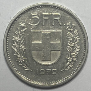 CH-5.00 Francs -1979 (s)
