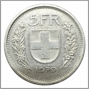 CH-5.00 Francs -1979 (s)