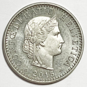 CH-20 centimes, 2015, (ss)