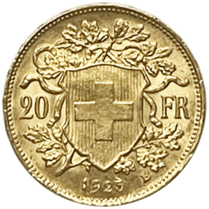 Vreneli 20 Francs 1925