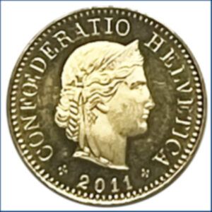 CH- 0,05 centimes, 2011, (vz)