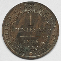 ITALIE 1 centesimo 1826 “ROYAUME DE SARDAIGNE” Charles Félix “P”