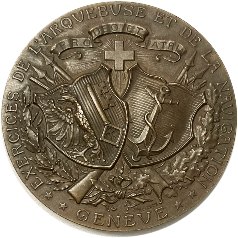 SUISSE, Genève, Tir d'inauguration de l'hôtel, 1900 / R. – Image 2