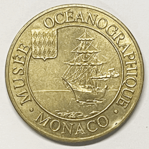 Médaille Monnaie de Paris Musée Océanographique - Monaco 2004