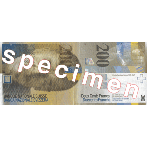 200 francs, 1996 (UNC)