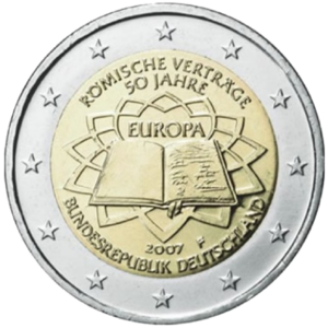 2 euros Traité de Rome - République fédérale d'Allemagne (F)