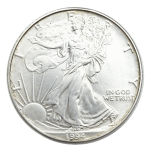 USA  1 oz American Eagle, 1 dollar argent 1994